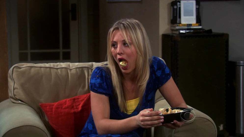 Kaley Cuoco en The Big Bang Theory