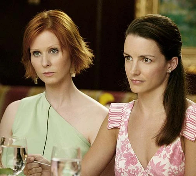Cynthia Nixon y Kristin Davis en sexo-en-nueva-york
