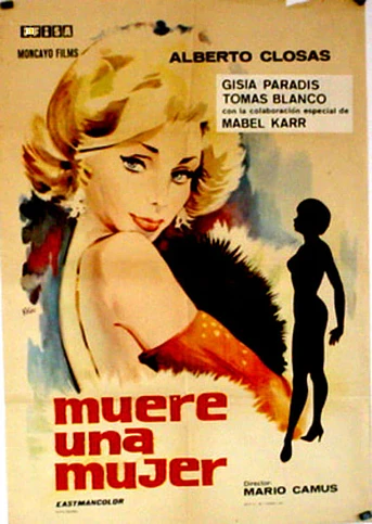 Poster de Muere una mujer