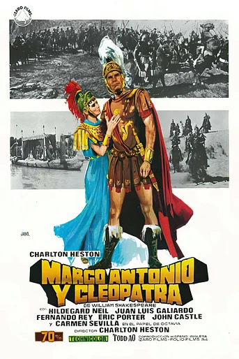 Poster de Marco Antonio y Cleopatra