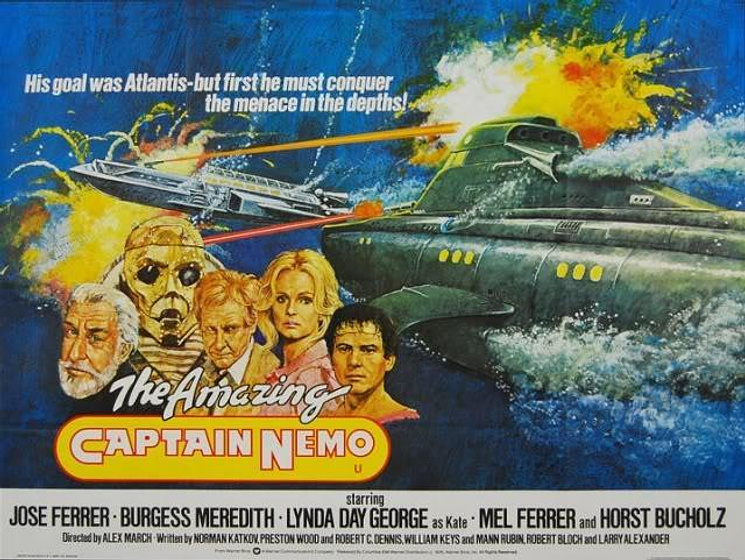 Imagen de Viaje a la Atlántida del Capitán Nemo (Poster)