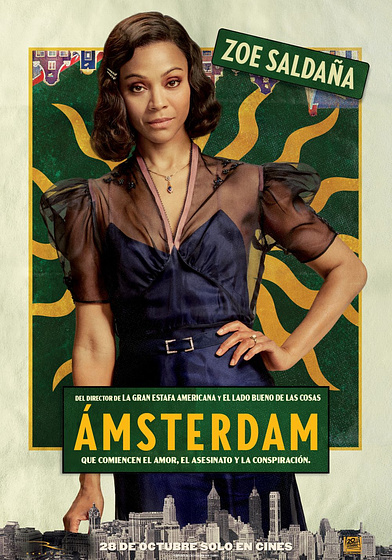 Imagen de Amsterdam (Cartel personajes español)