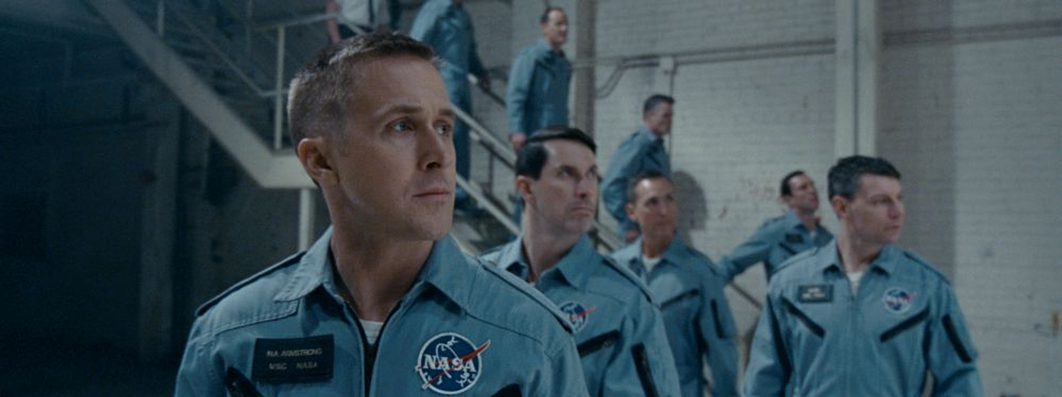 Ryan Gosling en First Man. El Primer Hombre