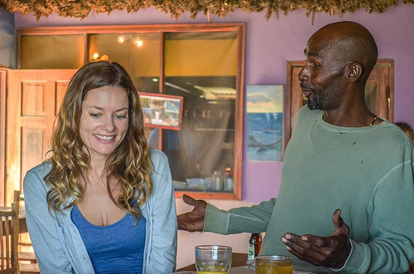 Gina Holden y Gildon Roland en desaparecida-en-belice