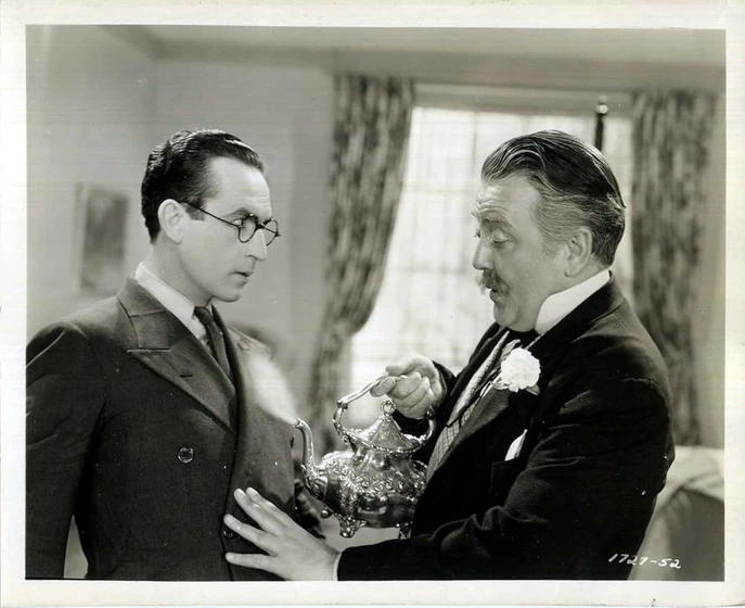 Raymond Walburn y Harold Lloyd en professor-beware