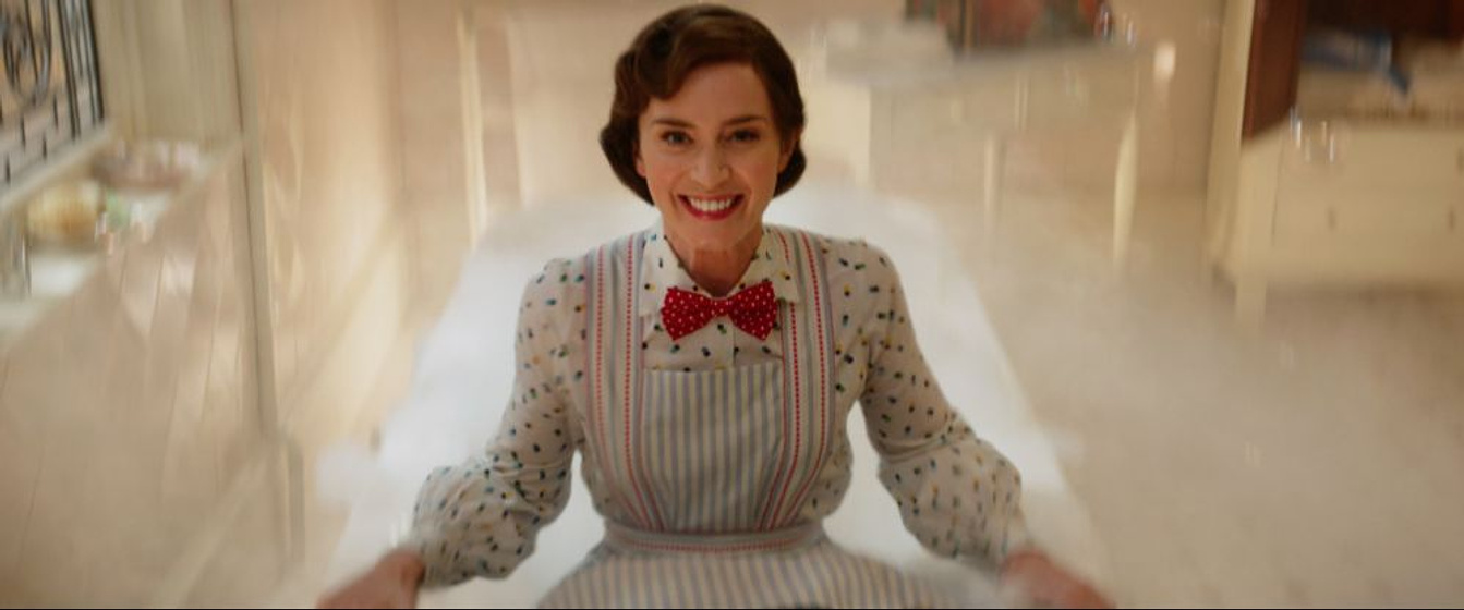Emily Blunt en El Regreso de Mary Poppins