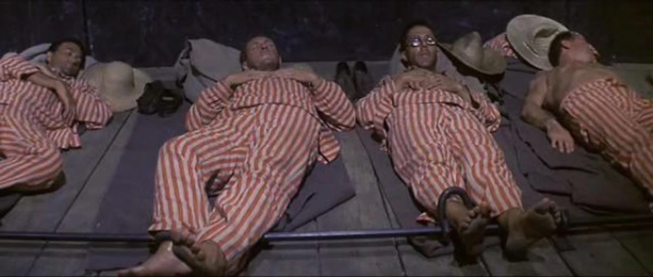 Dustin Hoffman y Steve McQueen en papillon