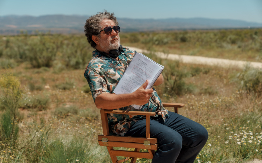 Pedro Casablanc en el-sastre-del-rey (¿Rodaje?)