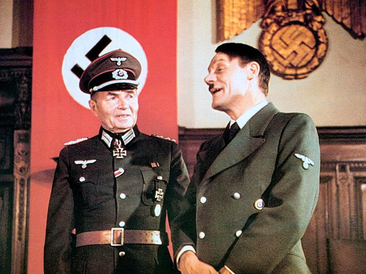 James Mason y Günter Meisner en Berlín 1976