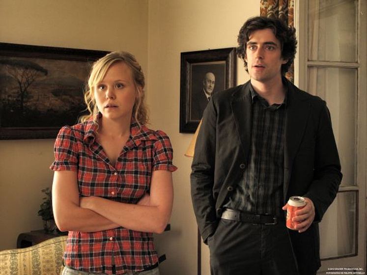 Alison Pill y Flavio Parenti en A Roma con amor