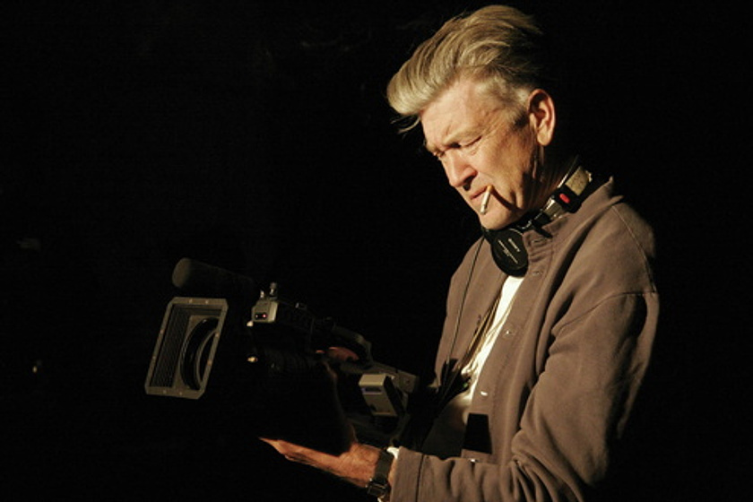 David Lynch en Inland Empire (David Lynch durante el rodaje)