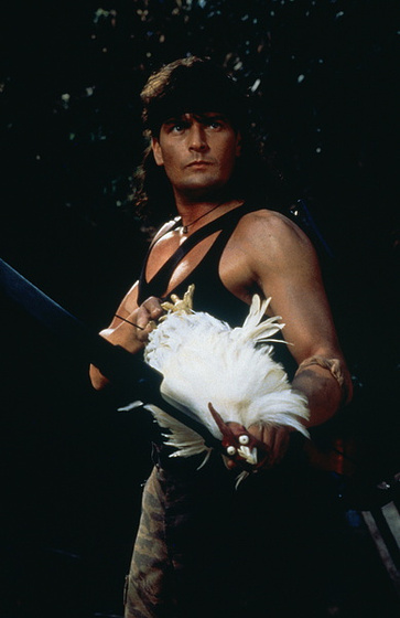 Charlie Sheen en Hot Shots 2