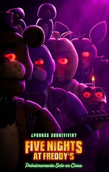 Imagen de Five Nights at Freddy's (Cartel teaser español)