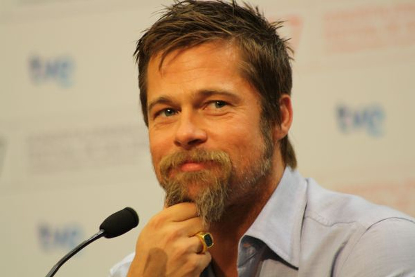 Brad Pitt en Tonto quien lo lea (Rueda de prensa Malditos bastardos)