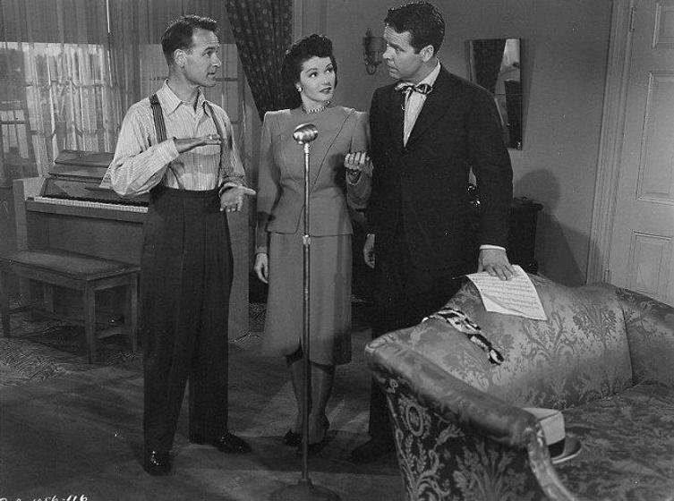 Arthur Lake y Marjorie Weaver en Leave It to Blondie