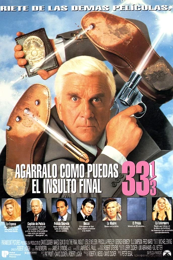 Poster de Agárralo como puedas 33 1/3: el insulto final