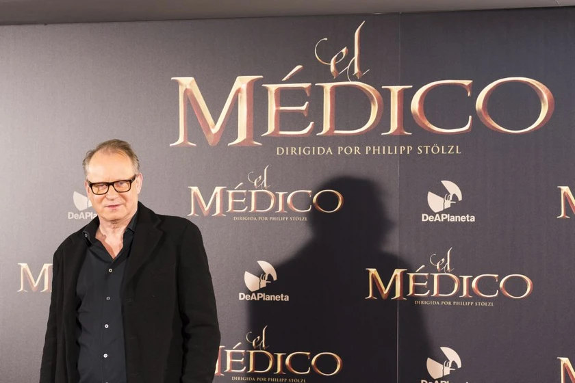 Stellan Skarsgård en el-medico (Photocall en Madrid. Diciembre 2013)