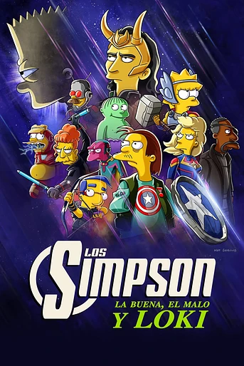 Poster de Los Simpson: La Buena, El Malo y Loki