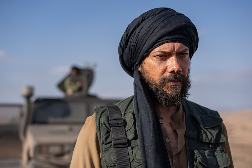 Álvaro Morte en Raqa