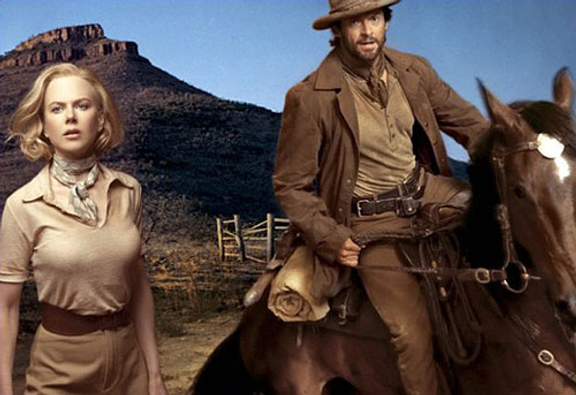 Nicole Kidman y Hugh Jackman en Australia