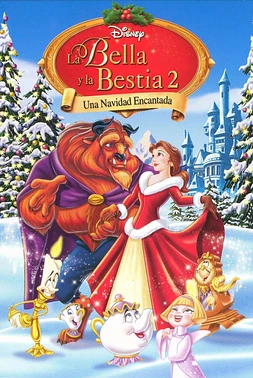 poster of movie La Bella y la Bestia 2: Una Navidad Encantada