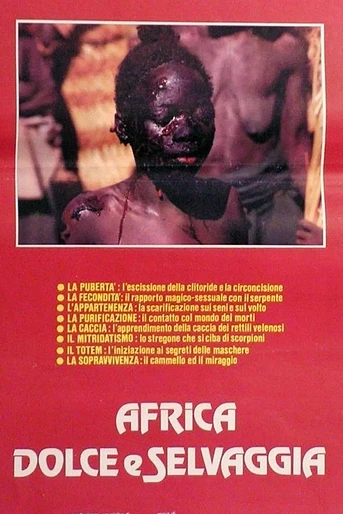 Poster de África Violenta y Salvaje