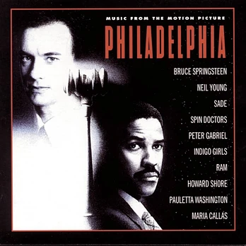 Carátula de la banda de sonido de Philadelphia