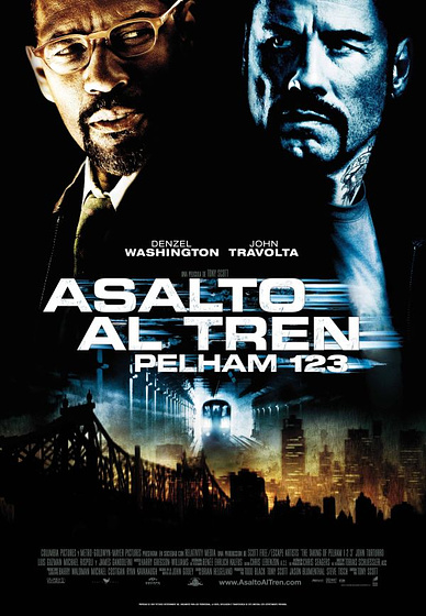 Imagen de Asalto al tren Pelham 123 (Cartel definitivo)