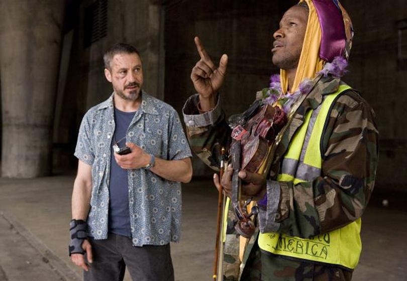 Jamie Foxx y Robert Downey Jr. en El Solista