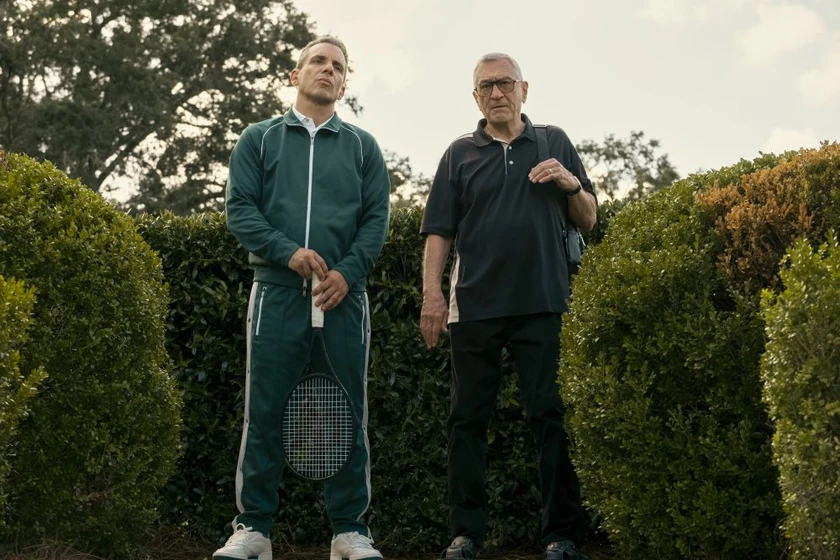 Robert De Niro y Sebastian Maniscalco en todo-sobre-mi-padre