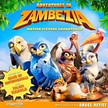Carátula de la banda de sonido de Adventures in Zambezia