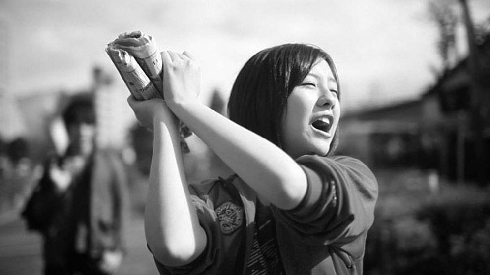 Ai Ikeda en About the Pink Sky (Sobre el Cielo Rosa)
