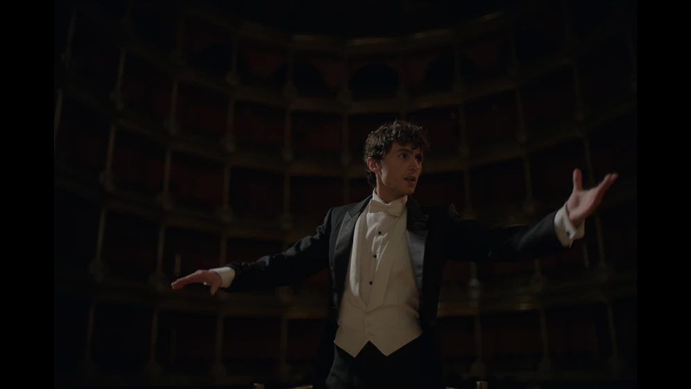 Fernando Cattori en ceremonia