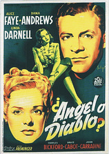 poster of movie ¿Ángel o Diablo?
