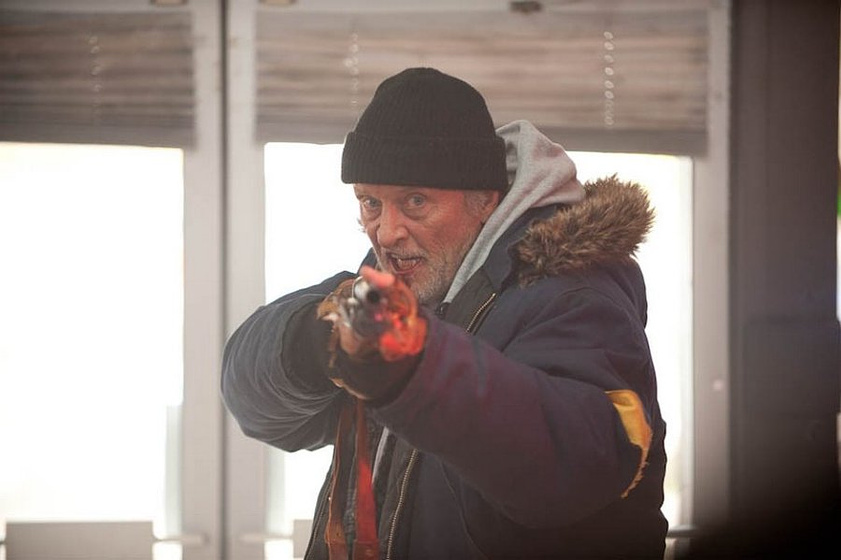 Rutger Hauer en Hobo with a Shotgun