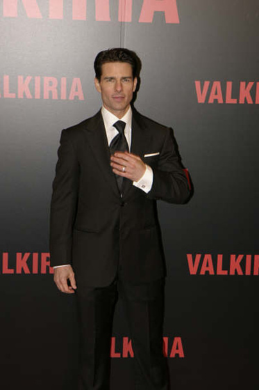 Tom Cruise en Valkiria (Photocall en Madrid. Enero 2009)