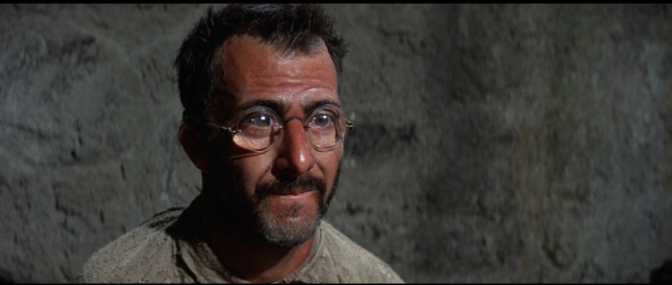 Dustin Hoffman en Papillon