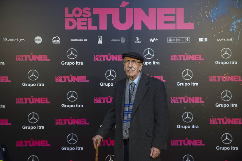 Jesús Guzmán en Los del Túnel (Photocall en Madrid. Enero 2017)