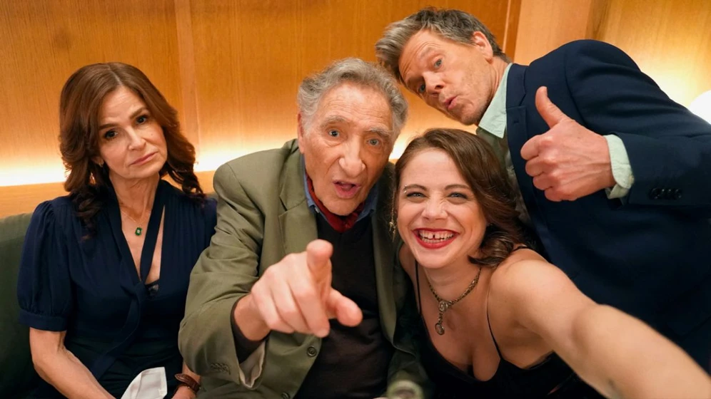 Kevin Bacon, Judd Hirsch, Kyra Sedgwick y Olivia Luccardi en the-best-you-can
