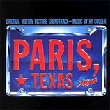 cover of soundtrack París, Texas