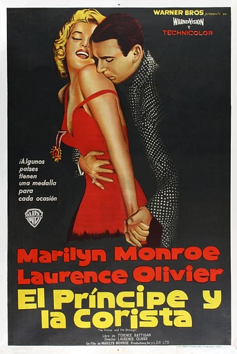 Poster de El Príncipe y la Corista