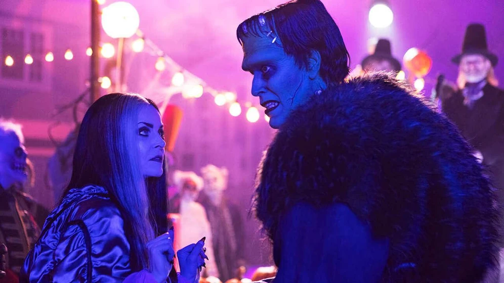 Sheri Moon Zombie y Jeff Daniel Phillips en la-familia-monster