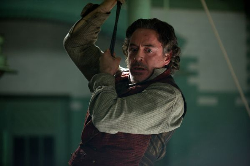 Robert Downey Jr. en Sherlock Holmes: Juego de sombras