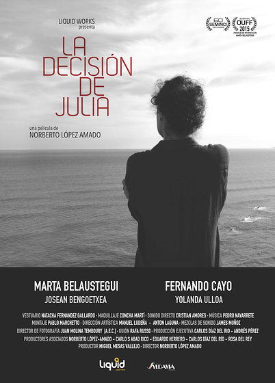 Imagen de La Decisión de Julia (Cartel español)