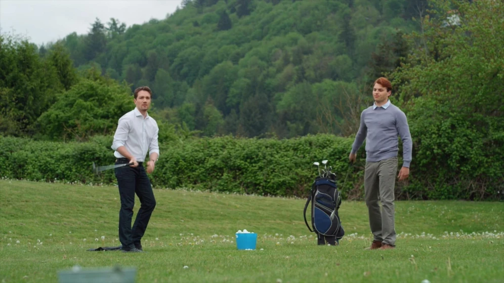 Jake Foy y Sam Robert Muik en comer-beber-y-amar