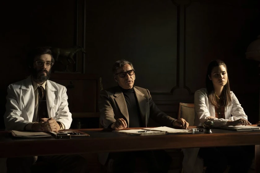 Eduard Fernández, Javier Beltrán y Loreto Mauleón en los-renglones-torcidos-de-dios