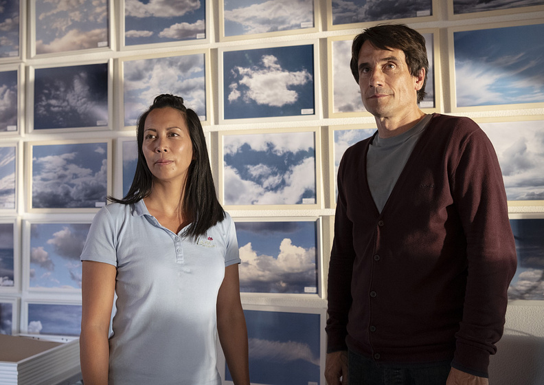 Minh-Khai Phan-Thi y Oliver Mommsen en Papá en las Nubes