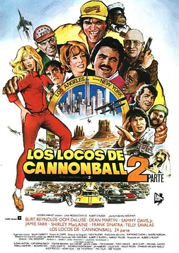 poster of movie Los Locos del Cannonball, segunda parte