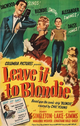 Poster de Leave It to Blondie