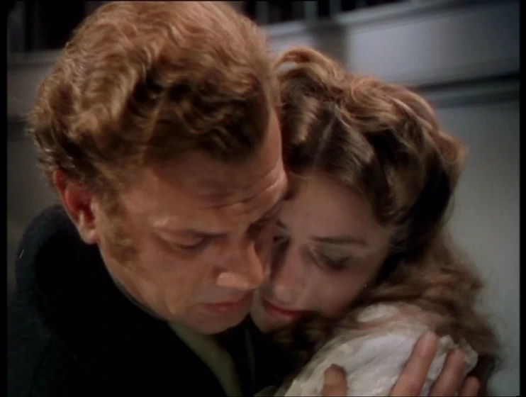 Ingrid Bergman y Joseph Cotten en atormentada